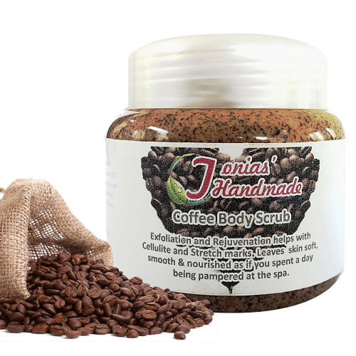 Organic Coffee Scrub with Cocoa and Sea Salt